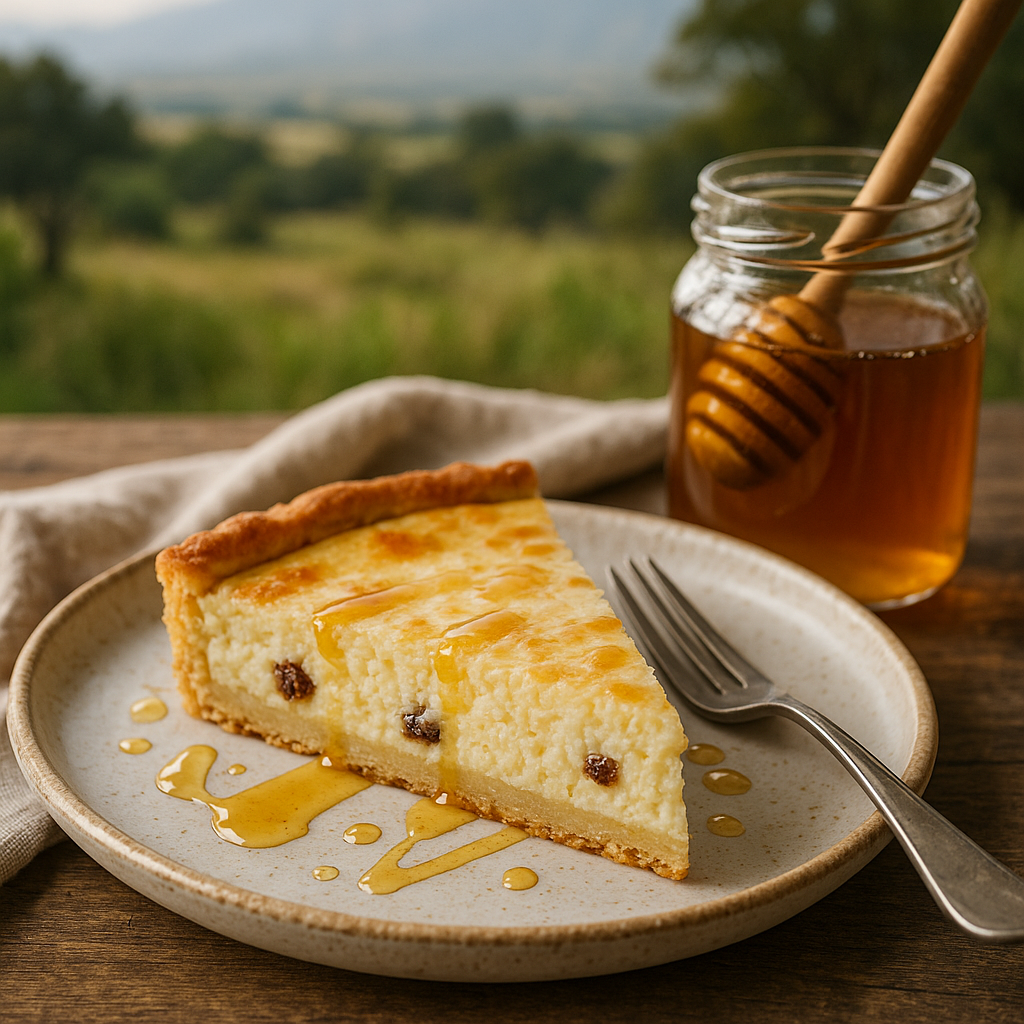 Deliciosa tarta de ricota y miel: una explosión de sabor cremoso y dulce