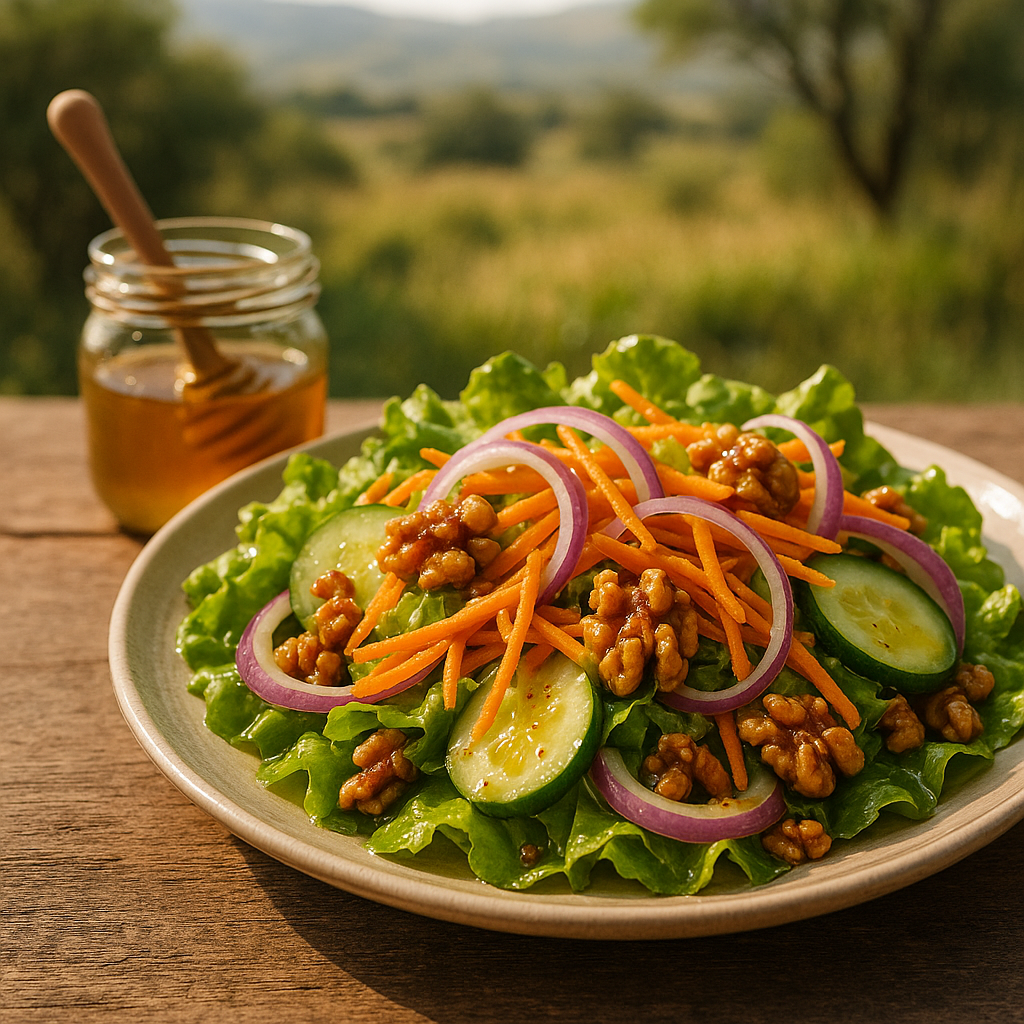 Sabores que Enamoran: Aderezo de Miel y Limón para Ensaladas Perfectas