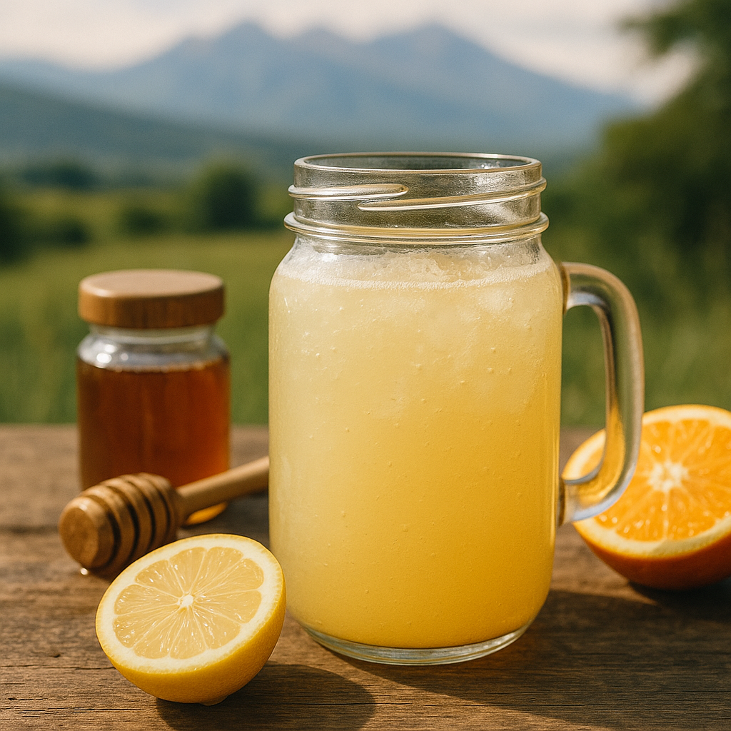 Revitalízate con la Bebida Isotónica de Miel y Cítricos