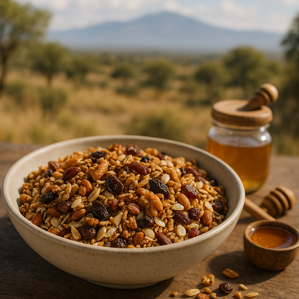 Deliciosa Granola Casera con Miel y Frutos Secos para Energizar tus Mornings