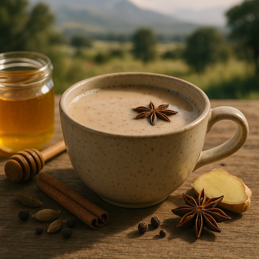 Descubre el sabor reconfortante del té chai con miel en casa