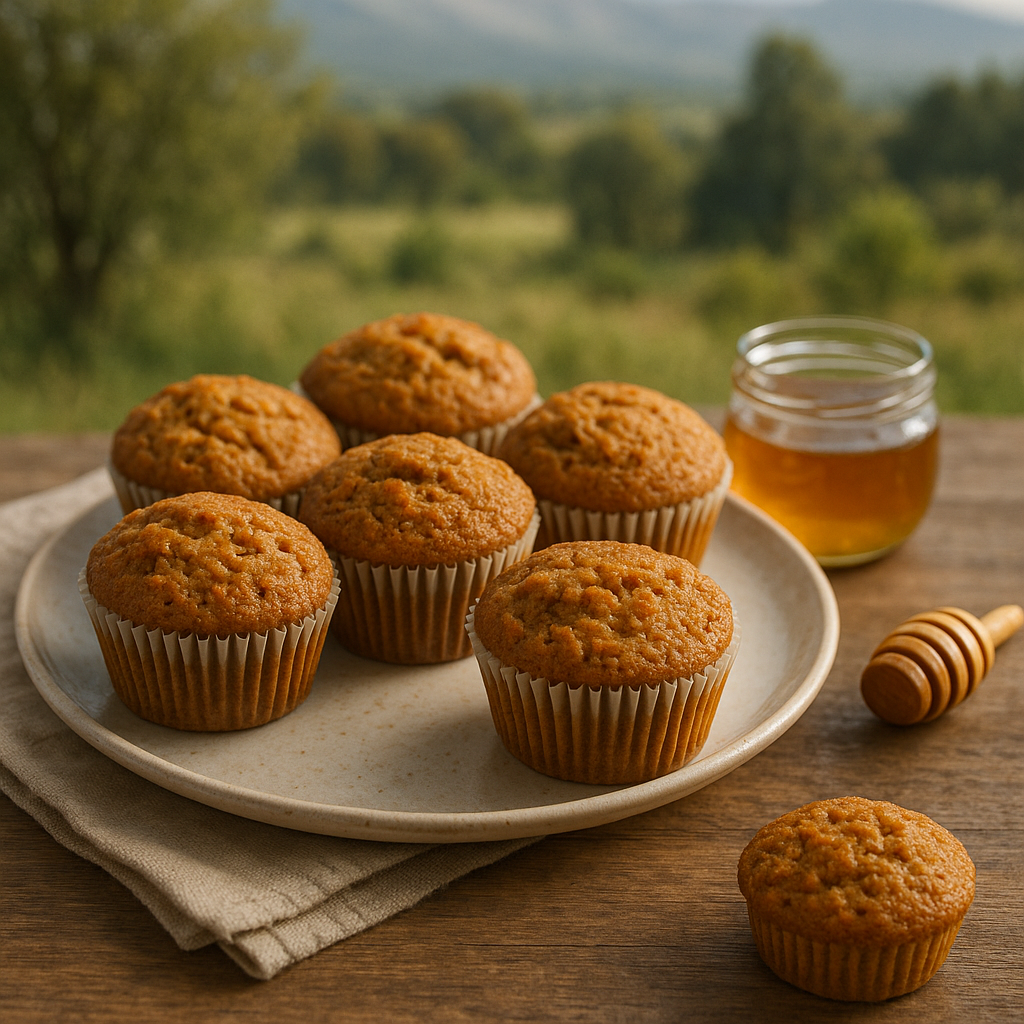 Muffins de Zanahoria y Miel: La Combinación Perfecta de Sabor y Suavidad