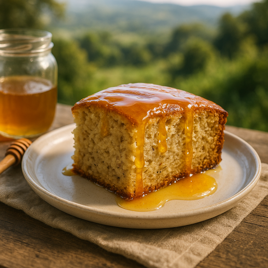 Delicioso bizcochuelo de banana y miel: una fusión dulce para tu paladar