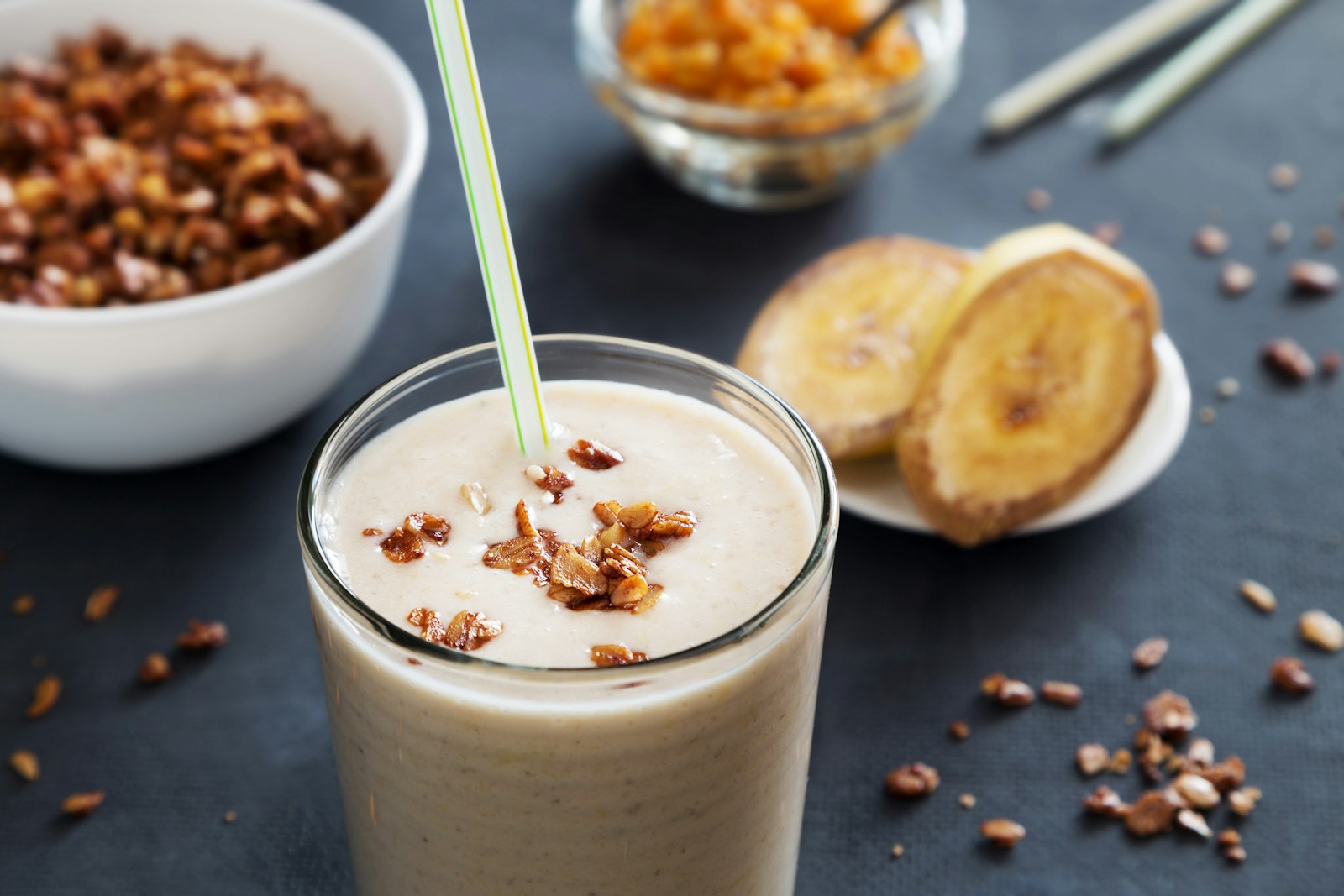 Desayuno Energizante: Licuado de Banana y Miel Delicioso